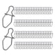 thumbnail image 5 of 100 piezas de broches de pesca de acero inoxidable de alta resistencia con cierre de seguridad y cambio de broches de pesca 16mm, 5 of 9