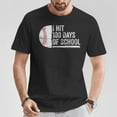 thumbnail image 2 of I Hit 100 Days Of School Baseball 100th Day Of School Boys T-Shirt – Fun Sports Milestone Tee, Cool Baseball Celebration Shirt for Kids, Motivational School Spirit Apparel for Boys, 2 of 3