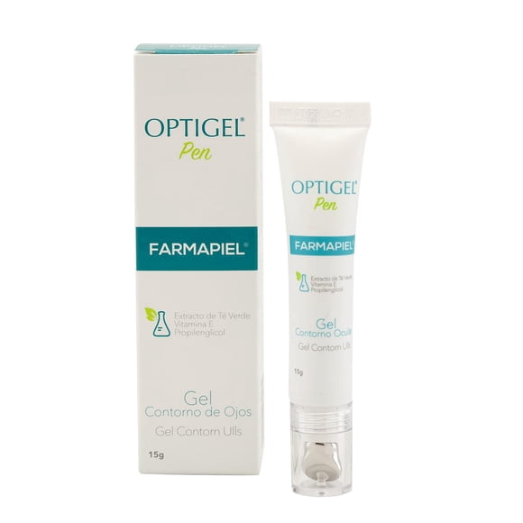 OPTIGEL Pen Contorno de Ojos | Gel Reafirmante | Tratamiento Antiarrugas Ayuda a Disminuir Bolsas, O