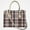 1410, variant on Clan Stewart Dress Tartan Plaid Pattern Tartan Cross Body Bags For Women Small Leather Female Handbags Fashion Top-Handle Totes