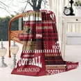 thumbnail image 5 of San Francisco Splicing Travel Throw Blanket Gift for Men Women,Flannel San Francisco Blanket for Sofa Bed Sofa Living Room Chair,Football Team Throw Blanket 50"x60", 5 of 5