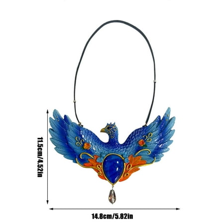 

ZTTD Colored Peacock And Phoenixs Resin Pendant Colored Gods Bird Wall Decoration Resin Crafts A