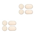 thumbnail image 3 of Injueey Canasta de Fondo Base de Ovalada Ganchillo con Agujeros para Canasta de Hilo Type1 NO1, 3 of 4
