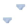 thumbnail image 2 of Sonducket Calzoncillos elásticos para mujer, ropa interior suave, cómodas bragas desechables, calzoncillos cortos, suministros posparto, azul Azul 2piezas, 2 of 6