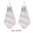 thumbnail image 2 of CSChome Hand Towel Cartoon Chenille Hand Towel Soft and Quick drying Super Absorbent Ideal for Kitchen Bathroom or Toilet Use, 2 of 7