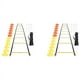 thumbnail image 1 of Conjunto de Entrenamiento de Agilidad de Velocidad Deportiva 24 Conos de Disco 8 Estacas de Acero Y Escalera de Agilidad para Fútbol, Baloncesto, Pista de Rugby, 1 of 6
