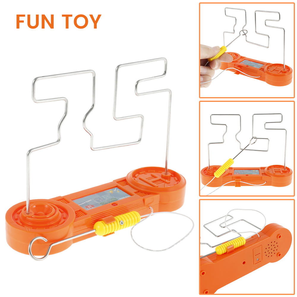 Kids Children Nerve Buzz Game Wire Skill Maze Adult Steady Hand Family Fun Toy 