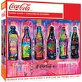 thumbnail image 2 of MasterPieces 300 Piece EZ Grip Jigsaw Puzzle - Coca-Cola Bottles - 18"x24" for Adults, 2 of 6