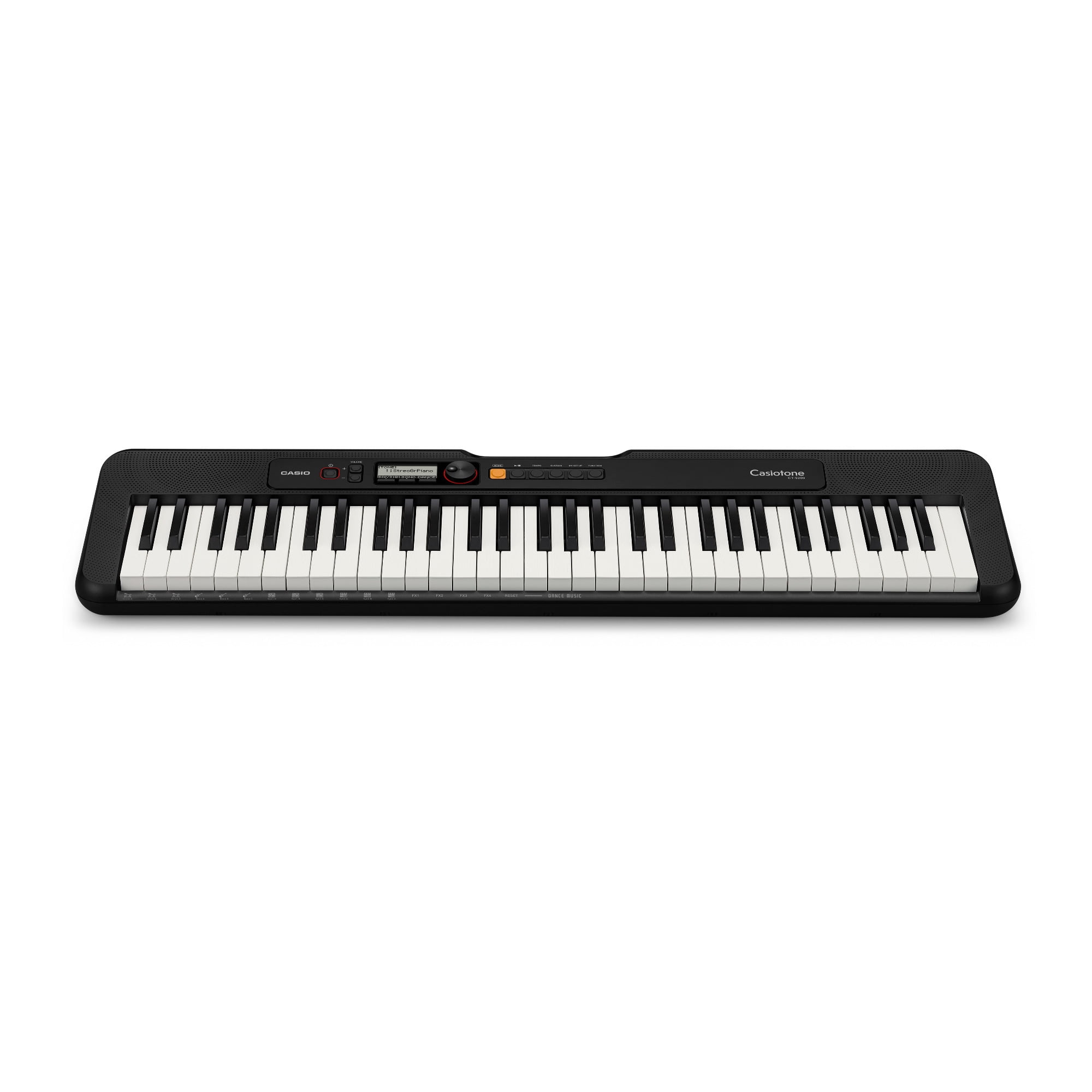 Casio Casiotone CT-S200 61-Key Portable Keyboard (Black) Bundle with Stand and Bench (3 Items)