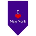 thumbnail image 5 of Pet and Dog Bandana Screen Printed, "I Heart NY", 5 of 10