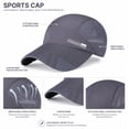 thumbnail image 3 of Unisex Mesh Baseball Cap, Adjustable Sports Hat for Running, Golf, Fishing and Outdoor Wear, TIKA, 3 of 7