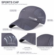 Mesh Back Baseball Cap, Adjustable Sports Hat for Golf, Running, Fishing and Outdoor Wear, TIKA