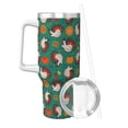 thumbnail image 2 of KLL Cartoon Turkey Print 40oz Stainless Steel Insulated Car Cup Coffee Mug with Spillproof Lid - Keep Your Drink Hot or Cold on the Go, 2 of 8