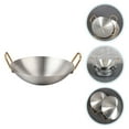 thumbnail image 3 of Faitout Ménager Antiadhésif Rond Faitout Ménager Casserole de Cuisson Fournitures de Cuisine, 3 of 8