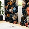 thumbnail image 5 of Tchckioa Blackout Curtains for Living Room,Grommet Window Drapes(42x63 Inch,2 Panels,Boho Vintage Floral), 5 of 6
