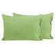 thumbnail image 1 of Juego de 2 fundas de almohada FLXXIE de microfibra para niños pequeños, 35 x 50 cm, color verde salv, 1 of 7