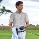 thumbnail image 3 of Balery Silver Mosaic Camisa Polo de Hombre con Estampado, de Manga Corta y Tejido Medio, Camisa Tipo Golf Polo-XX-Large, 3 of 6