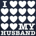 thumbnail image 3 of CafePress - I Love My Husband Women's Dark T Shirt - Women's Traditional Fit Dark T-Shirt, 3 of 4