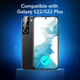 thumbnail image 4 of PST [2 Packs] Samsung Galaxy S23 Plus (6.6") Camera Lens Protector, Tempered Glass Camera Lens Shield Protector with Case Friendly & Bubble Free, 4 of 4