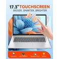 thumbnail image 4 of HP 17 Touchscreen Business Laptop, 17.3" HD+ Anti-Glare Display, AMD Ryzen 5 7530U (6-Core), 32 GB RAM, 1 TB SSD, Wi-Fi 6, Webcam, Windows 11 Pro, 4 of 8