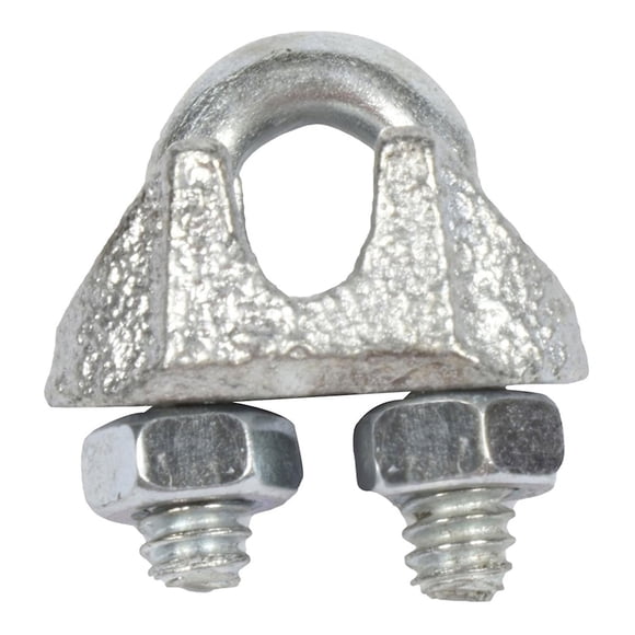 Nudo Para Cable Veker Metal Plata 1/8"
