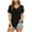 Black, variant on SHITINN Womens Blouses Women's V Neck Short Sleeved Solid Color Top T Shirt Cute Short Sleeve Tops for Women Trendy Tops for Women 2025