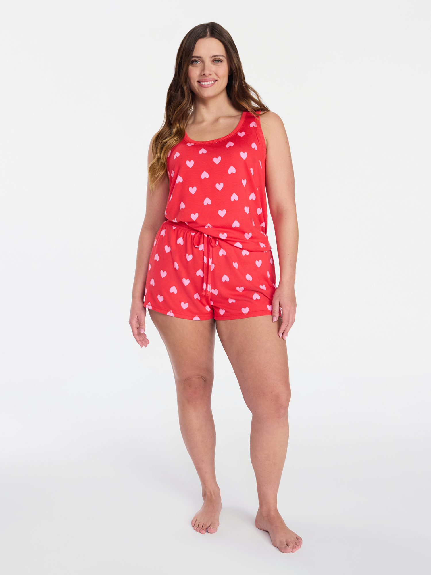 Joyspun Women's Cozy Lounge Collection Hacci Knit Sleep Shorts, 3" Inseam, Sizes XS-3X