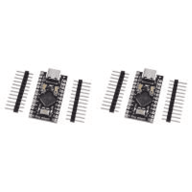Placa USB ATmega32U4 MICRO / TYPE-C con cabezal pines 2 filas para Leonardo
