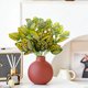 thumbnail image 5 of Arbusto de follaje artificial con hojas variegadas | Ramitas de plantas artificiales para jarrones o arreglos florales, 5 of 6