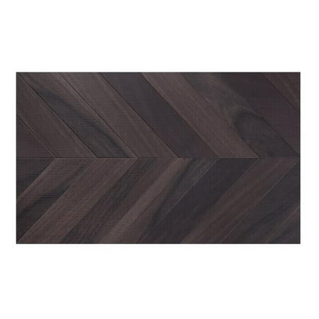 Benjara BM218682 15.75 x 9 in. Stone Plastic Composite Mosaic Tile, Brown - Pack of 5