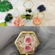 thumbnail image 5 of Caja De Joyería Caja De Joyería Transparente Geométrica Caja De Joyería Caja De Anillo Collar Pulseras Pendientes Soporte De Almacenamiento De Joyería Contenedor De Joyería Hexagonal Dorado Sweethay HA027052-02, 5 of 5