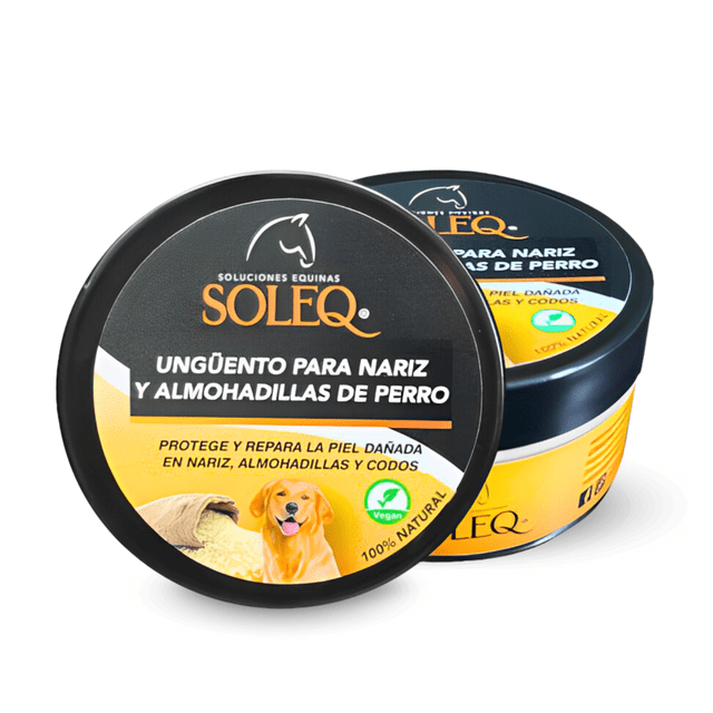 Soleq Bálsamo Hidratante de Naríz y Almohadillas para Perros y Gatos