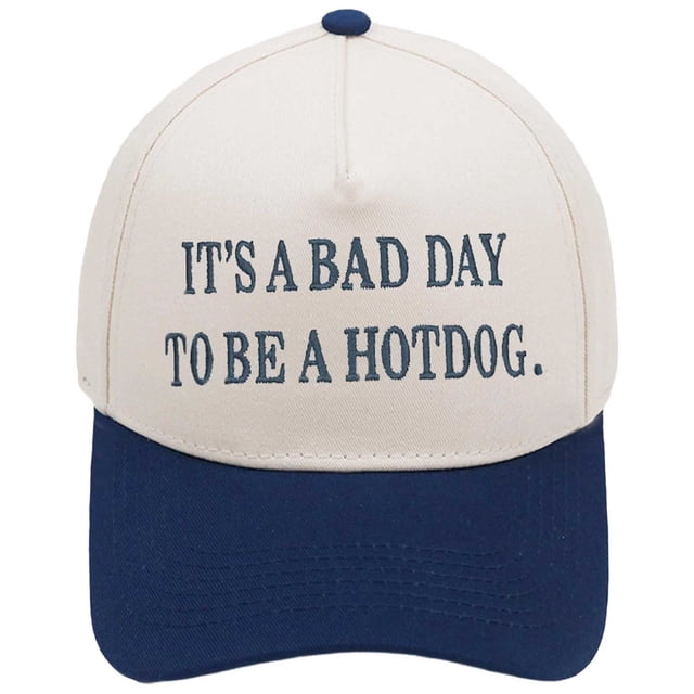 Baseball Cap with Embroidered Pattern for Casual Everyday Wear Adjustable Snapback Hat for All Seasons