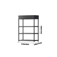 thumbnail image 3 of Shoe Rack Storage Cabinet with 4 Metal Shelves, Practical Shoe Organizer for Bedroom, Closet & Entryway, Sturdy Plastic Storage Solution for Everyday Use, Easy to Assemble & Clean, 3 of 6