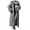 Dark Gray, variant on Ankle Length Coats for Women,Chunky Knit Sweater,Women Plus Size Long Open Front Drape Maxi Cardigan,Long Sleeve Cardigan Fall Chunky Long Sweater Coats for Women Black L