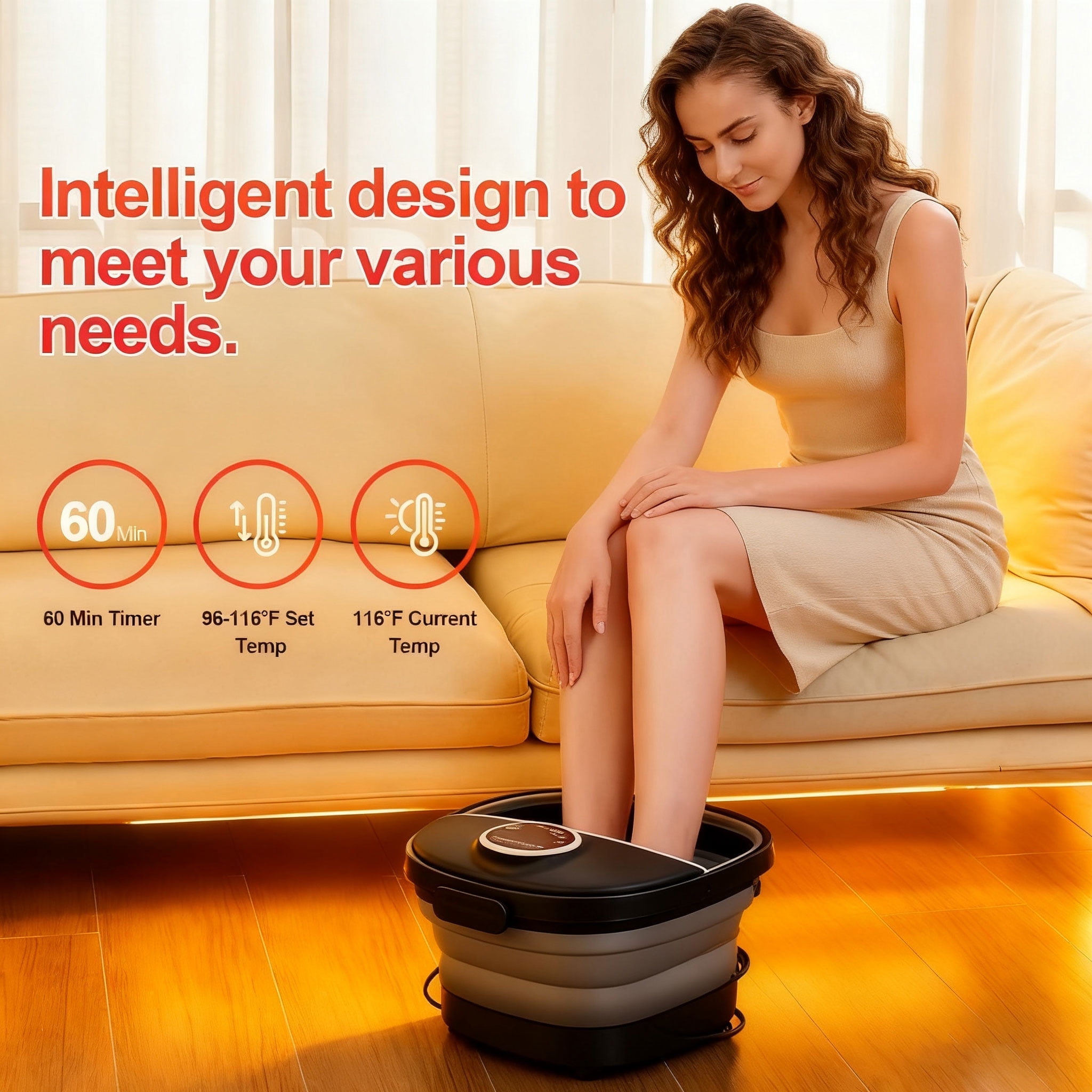 加湿器 Panasonic Steam Foot Spa Steam Foot Spa with a Far-infrared Heater White[japan Import] by