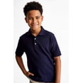 thumbnail image 3 of French Toast Boys Uniform Polo 2 Pack Short Sleeve Pique, 3 of 8