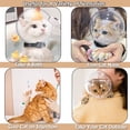 thumbnail image 3 of Cat Transparent Muzzle with Breathable Hood, Adjustable Kitten Astronaut Helmet Prevent from pet Biting Chewing Grooming , Ball Mask for Aggressive Cat(L), 3 of 3