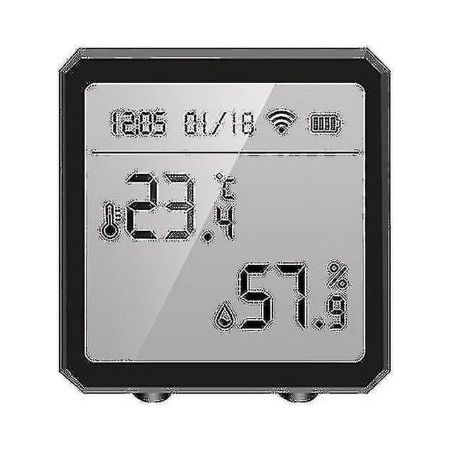 24V 1 Uds Wifi inteligente termómetro higrómetro Control de voz inalámbrico temperatura ambiente Humiditsensor