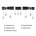 thumbnail image 6 of Network Connector Gold-plated Plug Play Waterproof Female to Female RJ45 LAN Splitter Adapter for Outdoor, 6 of 8