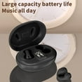 thumbnail image 6 of Earbuds Wireless, Hwkond Bluetooth 5.3 Wireless Earphone Clip Type LED Intelligent Digital Display HIFI Sound Quality Bluetooth Earphones, Black, Up to 60% Off, 6 of 7
