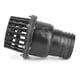thumbnail image 4 of Water Pump Foot Valve Black Pvc Low Pressure Flat Check Valve For Fluid Machine(3in), 4 of 4