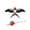 A, variant on Dynamic Kite with Fishing Line Reel - Outdoor Beach Angling Themed Flying Wing Kite with Rod and Line for Family Outdoor Activities