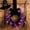 Purple, variant on Halloween Decor, Mini Wreaths for Cabinets,1Pcs Artificial Halloween Wreath for Front Door Farmhouse Kitchen Cabinet Wreaths with Ribbon for Porch Wall Window Decor(Orange)