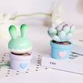thumbnail image 3 of Succulent Ornament Decoration Mini Eco-friendly Dollhouse Succulent Mini Plant Model, 3 of 4