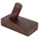 thumbnail image 3 of Percha para ropa, gancho para ropa de nogal negro, gancho de madera, estante para baño, uso conveniente, 3 of 8