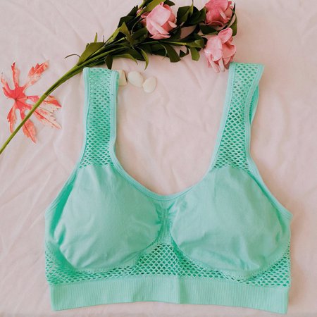 

UDAXB Lingerie Ladies Seamless Sports Yoga Bras-Anti-sagging Sports Padded Push up Sleep Bra