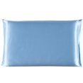thumbnail image 2 of Pair Of Solid-color Faux Silk Pillowcases, 2 of 2