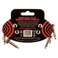 thumbnail image 2 of Ernie Ball Flat Ribbon 3 Inch Patch Cable 3 Pack, 2 of 12