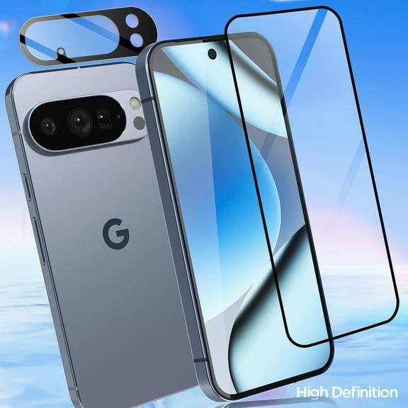 AICase For Google Pixel 10 Pro XL/Pixel 10 Pro/Pixel 10 Premium Tempered Glass Screen&Lens Protector